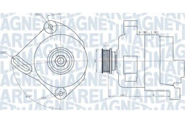 ALTERNATOR 063731886010 MAGNETI MARELLI Packaging status original