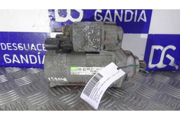 02Z911024J MOTOR ARRANQUE VOLKSWAGEN CADDY (2K)(02.2004) Tramper 2010 02Z911024J 158048 VOLKSWAGEN - 1