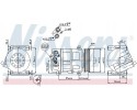 COMPRESSOR AIR CONDITIONING COMPRESSOR 89202 NISSENS Quality of parts according to GVO Q original with factory logo OEM OES