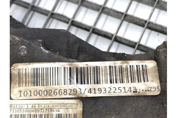 Puente Diferencial Delantero Mercedes Gle A1673305100 2.0 245CV Transmisión usado 8