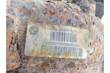 BMW 3 E93 E92 06 09r E92 2 0 and N43 DYFER BRIDGE REAR MANUAL 3 64 7519925 Part manufacturer BMW OE