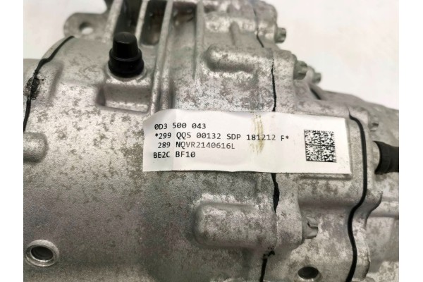 Puente trasero diferencial Audi S4 S5 RS4 RS5 8W Qqs 43 13 0D3500043 Nuevo OE 6
