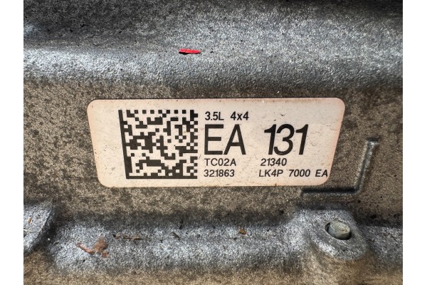 Transmisión automática Ford Transit MK8 3.5 EcoBoost 4x4 LK4P-7000-EA usado 5