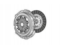 CLUTCH SET DISC PRESSURE 832411 VALEO OPEL