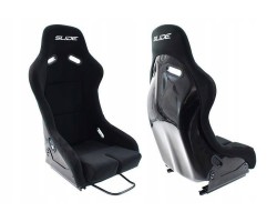 Sports chair SLIDE R1 material Black L