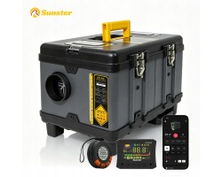 8KW Stop Heating WiFi Bluetooth Heater Thermostat 5500m Mode