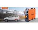 Calefactor estacionario Vevor 5 kW con control remoto y pantalla LCD