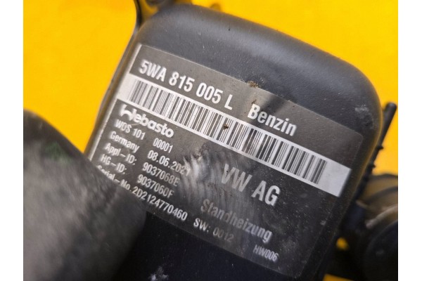Calefactor estacionario Webasto 5WA815005L para Skoda Octavia IV 1.5 TSI usado 8