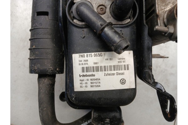 Calefactor estacionario Webasto VW Sharan II 7N Alhambra 7N0815065G usado 4