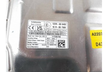 LAND ROVER RANGE ROVER SPORT L461 PARKING HEATER WEBASTO 9041880B Part manufacturer Land Rover OE