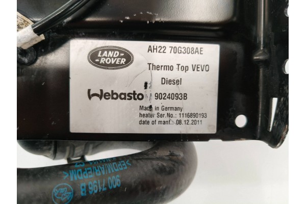 Calefactor estacionario Webasto para Land Rover Discovery LR4 AH2270G308AE 9024093B usado 3