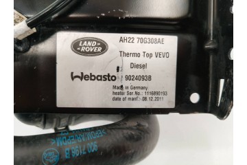 PARKING HEATER WEBASTO LAND ROVER DISCOVERY LR4 AH2270G308AE 9024093B Catalog number of the part AH2270G308AE RGC22304