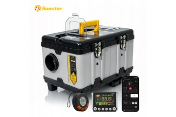 8KW Stop Heating WiFi Bluetooth Heater Chad CO Sensor
