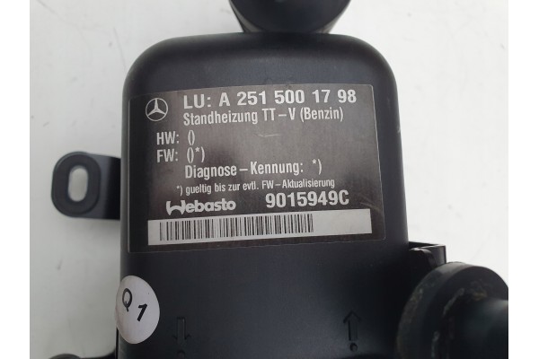 Calentador Webasto Thermo Top V para Mercedes W251 Clase R A2515001798 nuevo 7