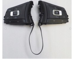 5G0959442NICX SET OF BUTTONS MULTIFUNCTIONAL STEERING WHEEL PARTS OE VOLKSWAGEN