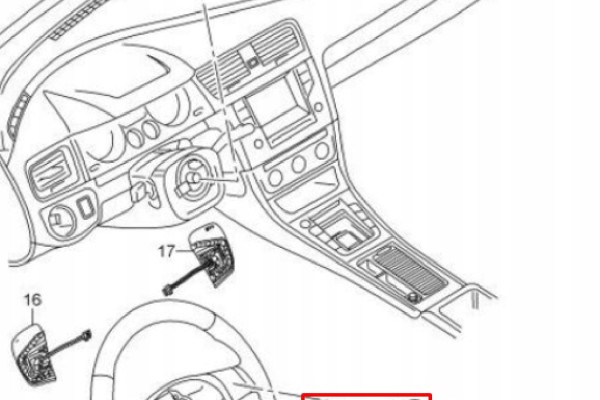 Botones multifunción para volante VW Golf 5G1 5G0959442NICX Original nuevo 5