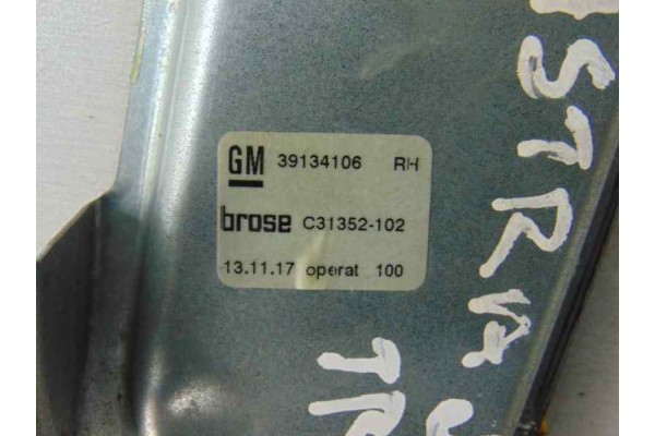 7 PIN ELEVALUNAS TRASERO DERECHO OPEL ASTRA K BERLINA 5P