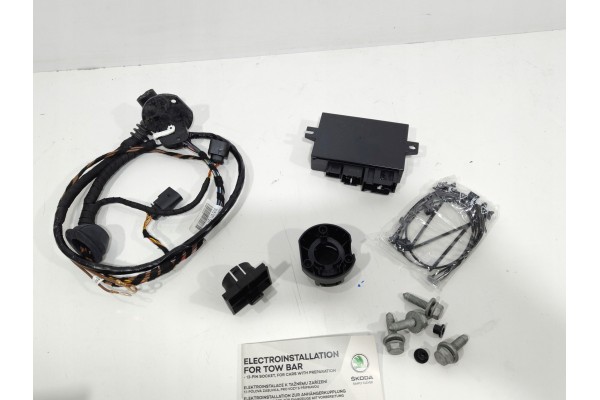 Módulo de Instalación de Enganche de Remolque VW Skoda Audi 5H0907383C nuevo 5