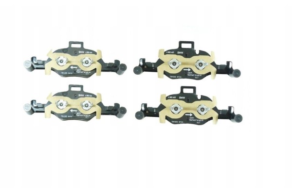 Juego de pastillas de freno delanteras BMW series 5, 6, 7, X3, X4, X5, X6 usado 2