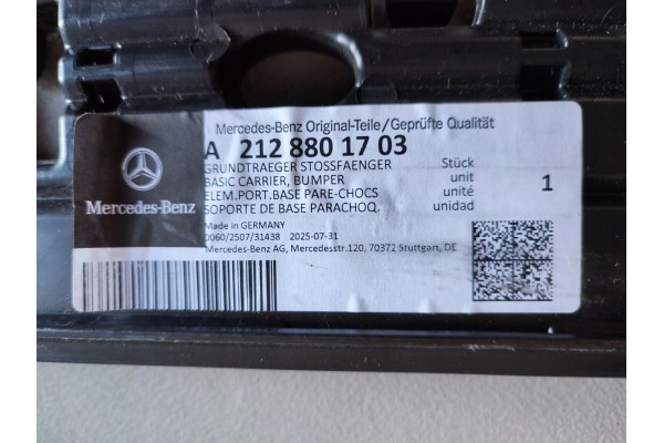 Soporte Central Trasero Básico Parachoques Mercedes Clase E W212 A2128801703 nuevo 7