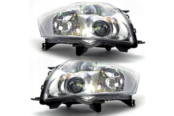 Faro Depo izquierdo y derecho para Toyota Auris (E15) usado 9