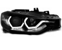 LAMP HEADLIGHTS BMW F30 F31 11 15 LED BLACK DRL