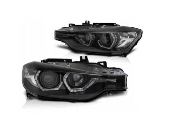 LAMP HEADLIGHTS BMW F30 F31 11 15 LED BLACK DRL Catalog number of the part LPBMI8