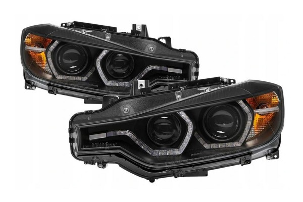 Faros LED Drl Tuning-Tec Izquierdo y Derecho Halógeno Europeo usado 3