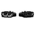 LAMP HEADLIGHTS BMW F30 F31 11 15 LED BLACK DRL Installation side left right