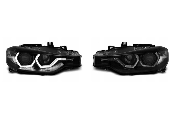 Faros LED Drl Tuning-Tec Izquierdo y Derecho Halógeno Europeo usado 4