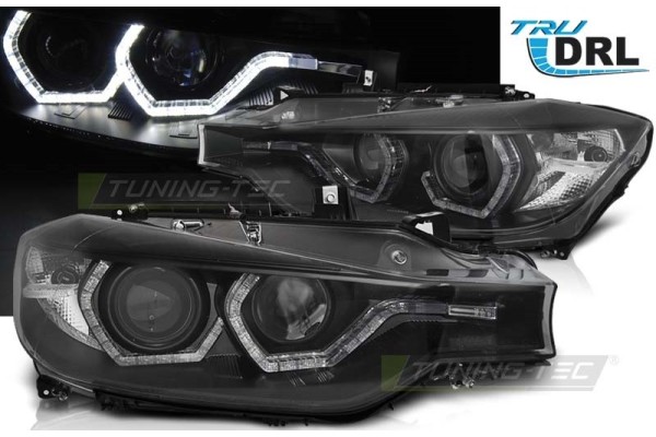 Faros LED Drl Tuning-Tec Izquierdo y Derecho Halógeno Europeo usado 5