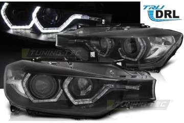 LAMP HEADLIGHTS BMW F30 F31 11 15 LED BLACK DRL Car type undefined passenger cars