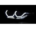 LAMP HEADLIGHTS BMW F30 F31 11 15 LED BLACK DRL Type of low beam headlights traditional halogen