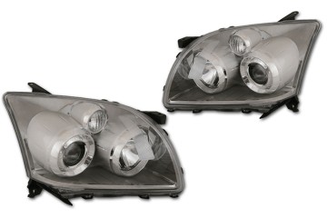 Headlights Lamps front set L R Depo H7 Toyota Avensis t25 Lift FL 2006 2008