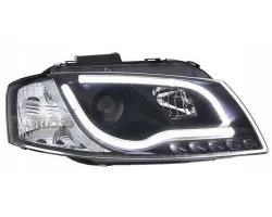 Faros delanteros halógenos Sonar para Audi A3 8P 2003-2008 Izquierdo y Derecho