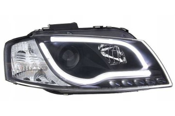 Headlight lamps Audi A3 8P BLACK TUBE