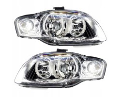 LAMP HEADLIGHTS AUDI A4 B7 04 08 KPL L P