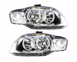 Faros delanteros DEPO para Audi A4 B7 2004-2008 izquierdo y derecho
