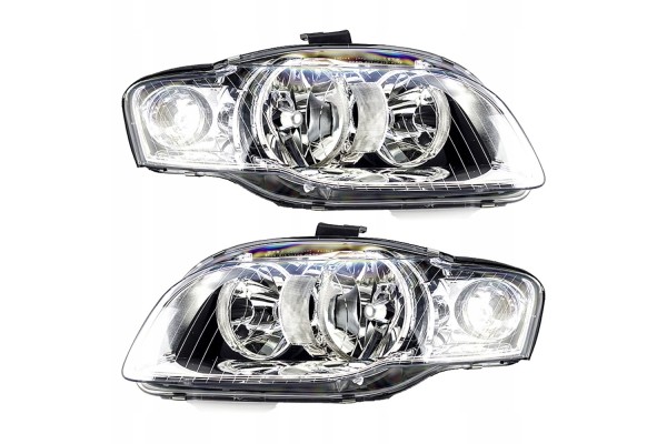LAMP HEADLIGHTS AUDI A4 B7 04 08 KPL L P