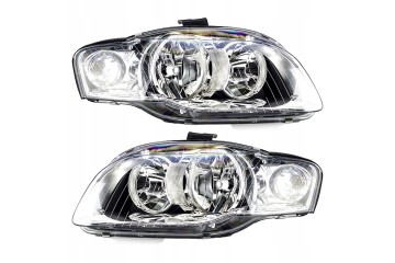 LAMP HEADLIGHTS AUDI A4 B7 04 08 KPL L P