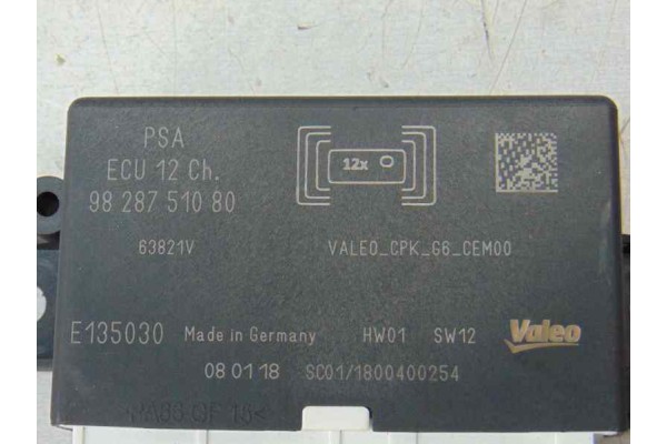 9828751080 MODULO ELECTRONICO CITROEN C4 CACTUS Shine 2018 9828751080 176488 CITROEN - 3