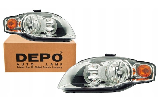 LAMP HEADLIGHTS AUDI A4 B7 04 08 KPL L P Product weight with unit packaging 7 5 kg