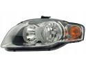 Faros delanteros DEPO para Audi A4 B7 2004-2008 izquierdo y derecho