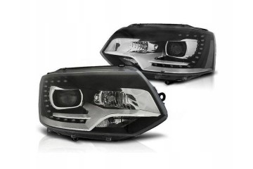 Front lamps VW T5 2010 15 Xenon Look DRL DEPO Car type 4x4 SUV cargo vans passenger cars