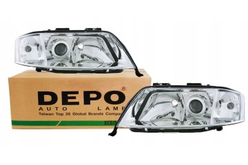 DEPO HEADLIGHTS LAMP FRONT AUDI A6 C5 97 99 P L