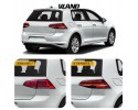 Luces traseras LED dedicadas Net-Cars para VW Golf 7 2012-2019 con bom