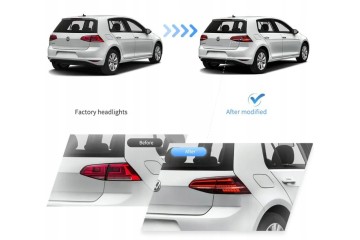 Luces traseras LED dedicadas Net-Cars para VW Golf 7 2012-2019 con bom