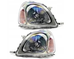 Juego de Faros Izquierdo y Derecho para TOYOTA YARIS 99-