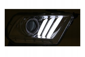 Headlight Lamp Black Tuning FORD MUSTANG 2010 13 Catalog number of the part LPFO71