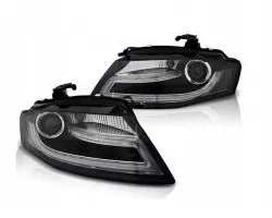 Faros delanteros Audi A4 B8 DRL NEGRO